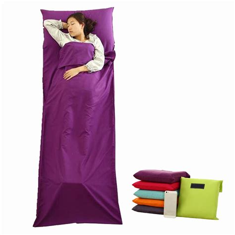 silk sleep sack for travel.